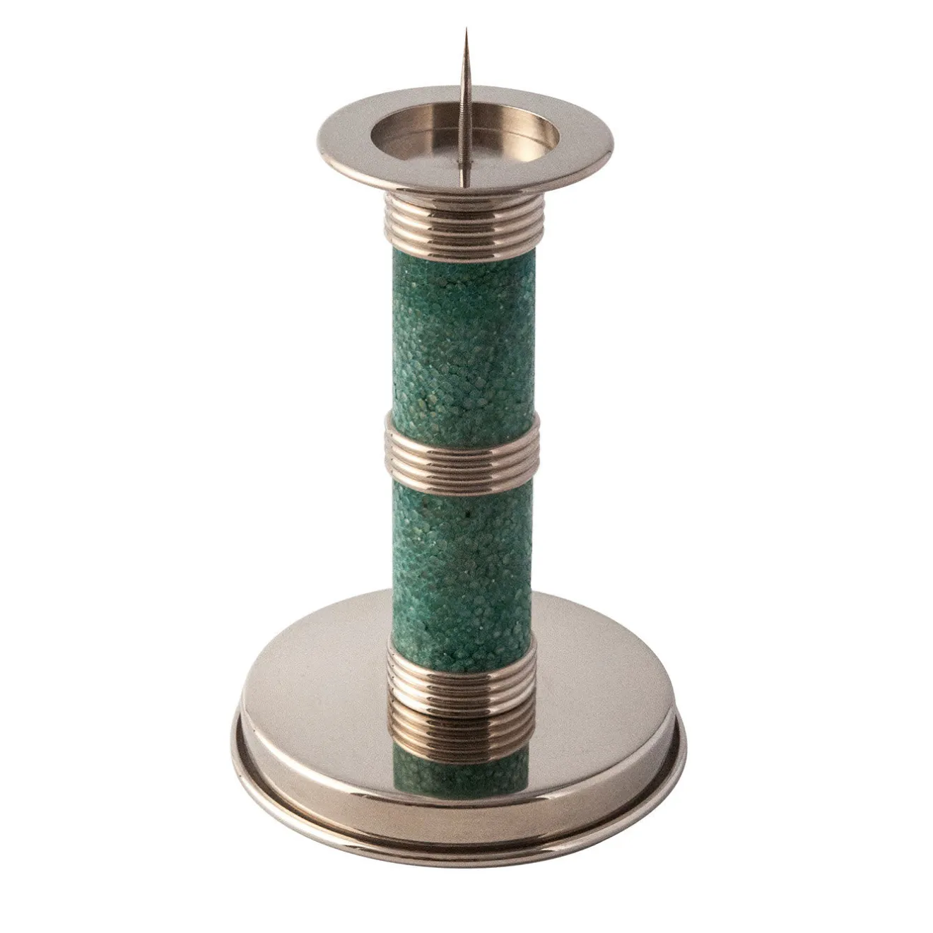 Design Center 1991 Candeliere Galucharme verde smeraldo di Nino Basso