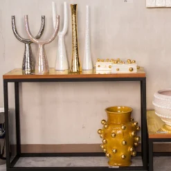 Ceramica Gatti 1928 Candeliere in ceramica Perlata