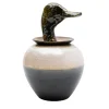 Amaaro Canopo Anatra Vaso bianco e nero #2