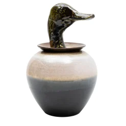 Amaaro Canopo Anatra Vaso bianco e nero #2