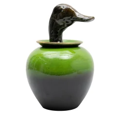 Amaaro Canopo Anatra Vaso nero e verde #1