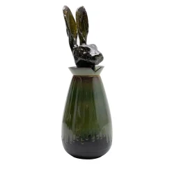 Amaaro Canopo Lepre Vaso nero e verde #2