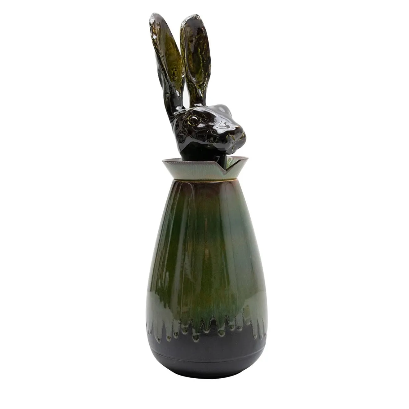 Amaaro Canopo Lepre Vaso nero e verde #2