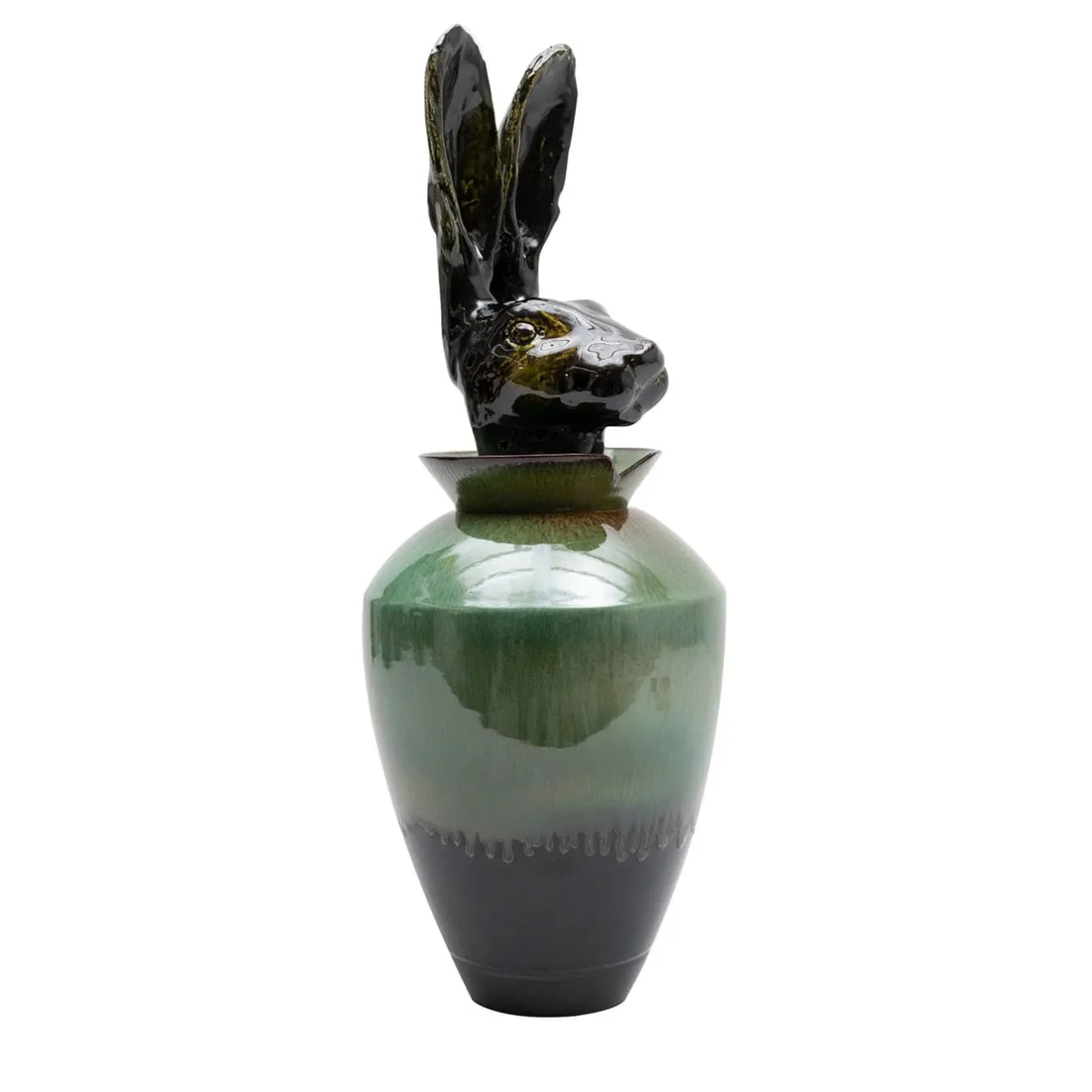 Amaaro Canopo Lepre Vaso nero e verde #3