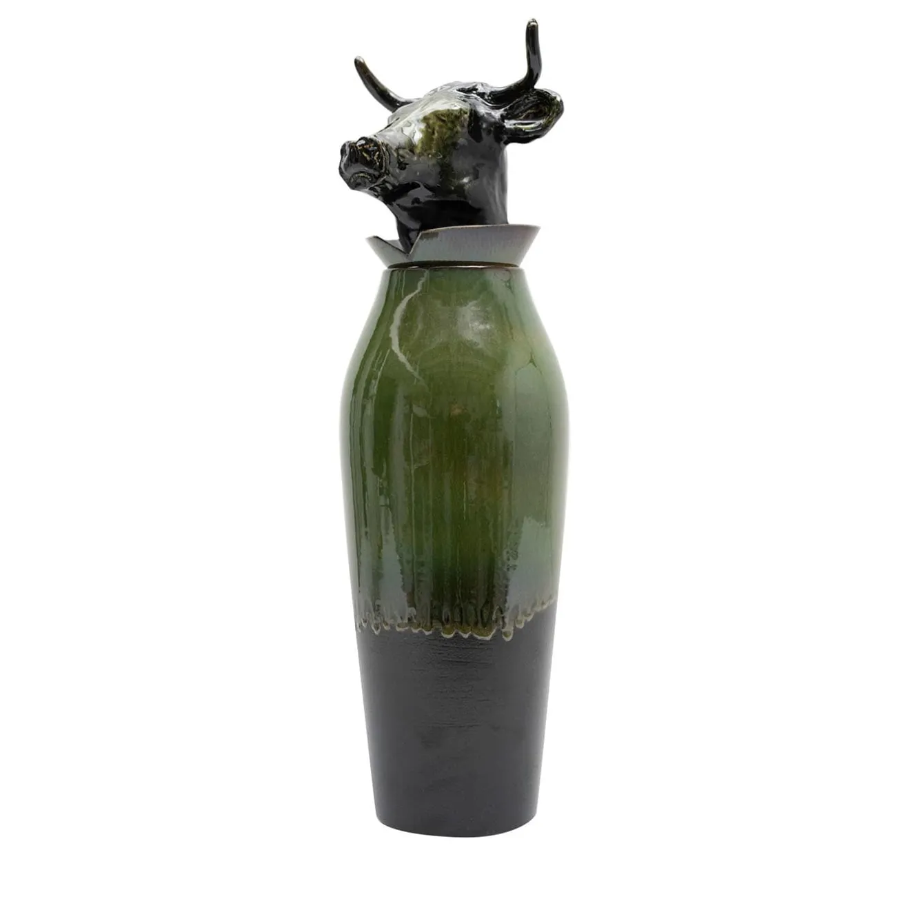 Amaaro Canopo Toro Vaso a L nero e verde