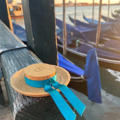 Pieces of Venice Cappello da Gondoliere San Polo 16/17 Set di 8 portacandele