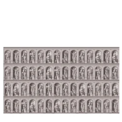 Officinarkitettura Carta da parati Archistatue con motivo di statue grigie