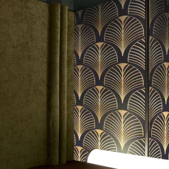 Wallpapers4Beginners Carta da parati Art Déco in stile vintage