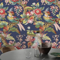 Wallpapers4Beginners Carta da parati asiatica vintage a cineserie