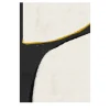 Wallpapers4Beginners Carta da parati astratta extra large in bianco e nero