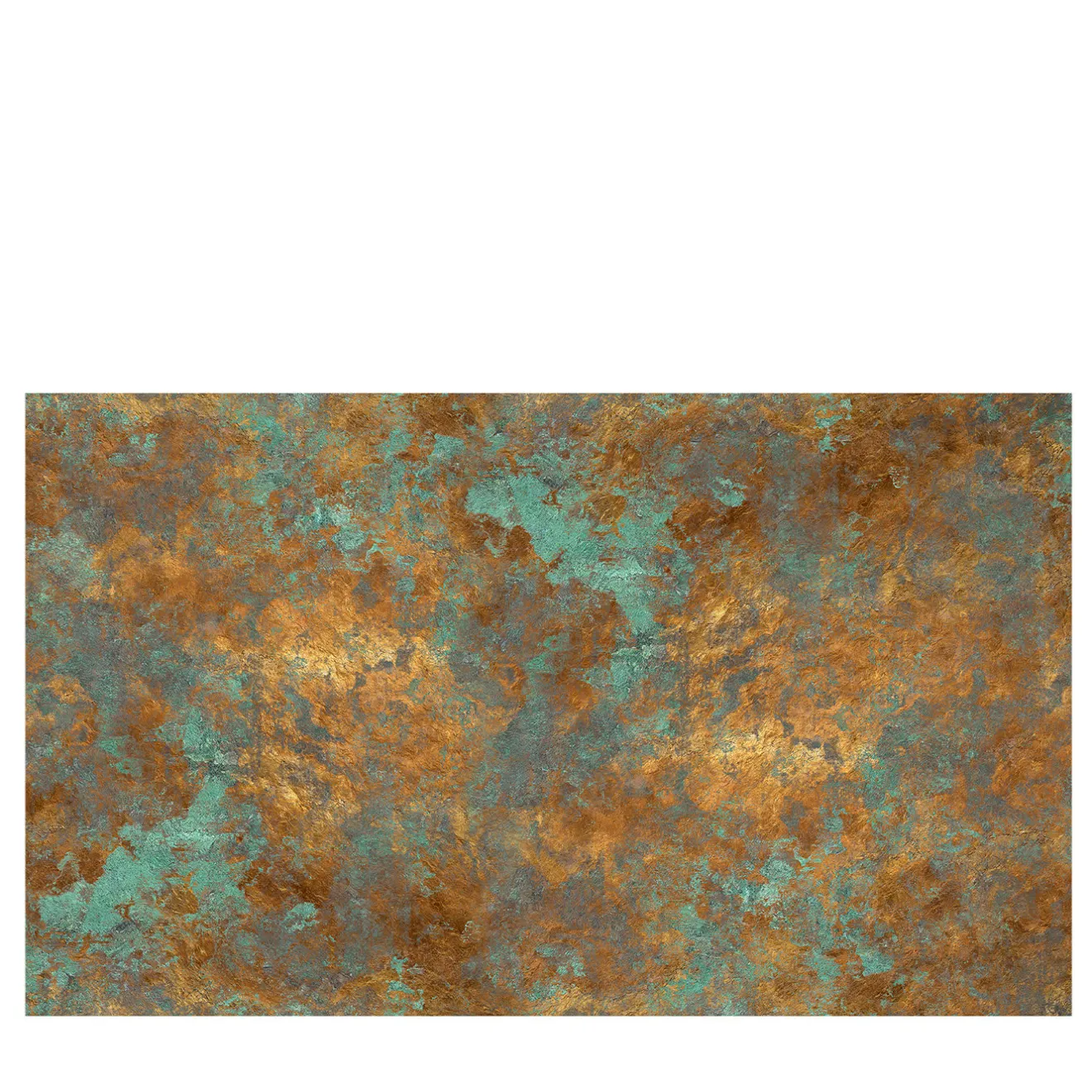 Affreschi & Affreschi Carta da parati astratta in bronzo