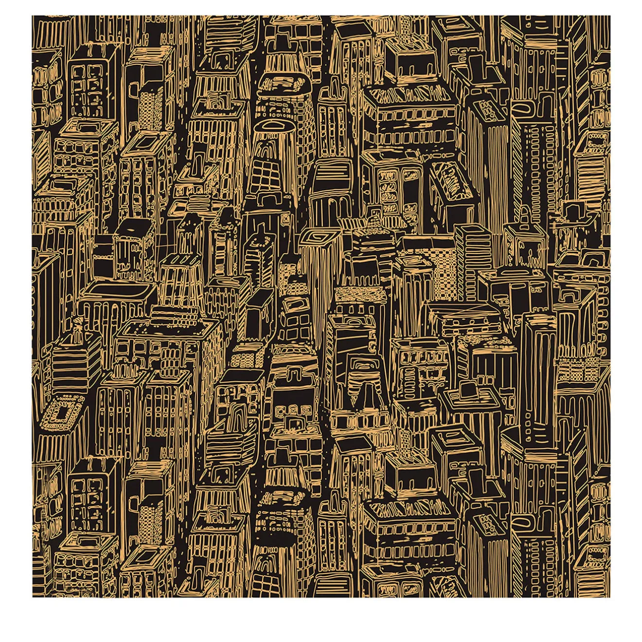 Wallpapers4Beginners Carta da Parati con Grattacieli di New York