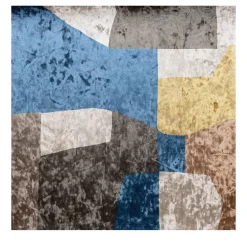Giardini Wallcoverings Carta da parati in velluto ispirata al Cubismo Gatsby #2