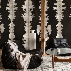 Wallpapers4Beginners Carta da parati Ink Blots Shibori