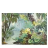 Larghevedute Carta da parati mista Green Jungle