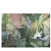 Larghevedute Carta da parati rosa Tropical Forest Mixedmade