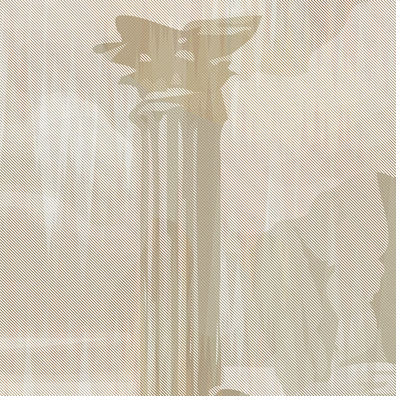 MaVoix Carta da parati Storm of Stones and Shadows Tortora edition di Magnus Gjoen