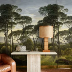 Wallpapers4Beginners Carta da Parati Vintage Vittoriana con Alberi
