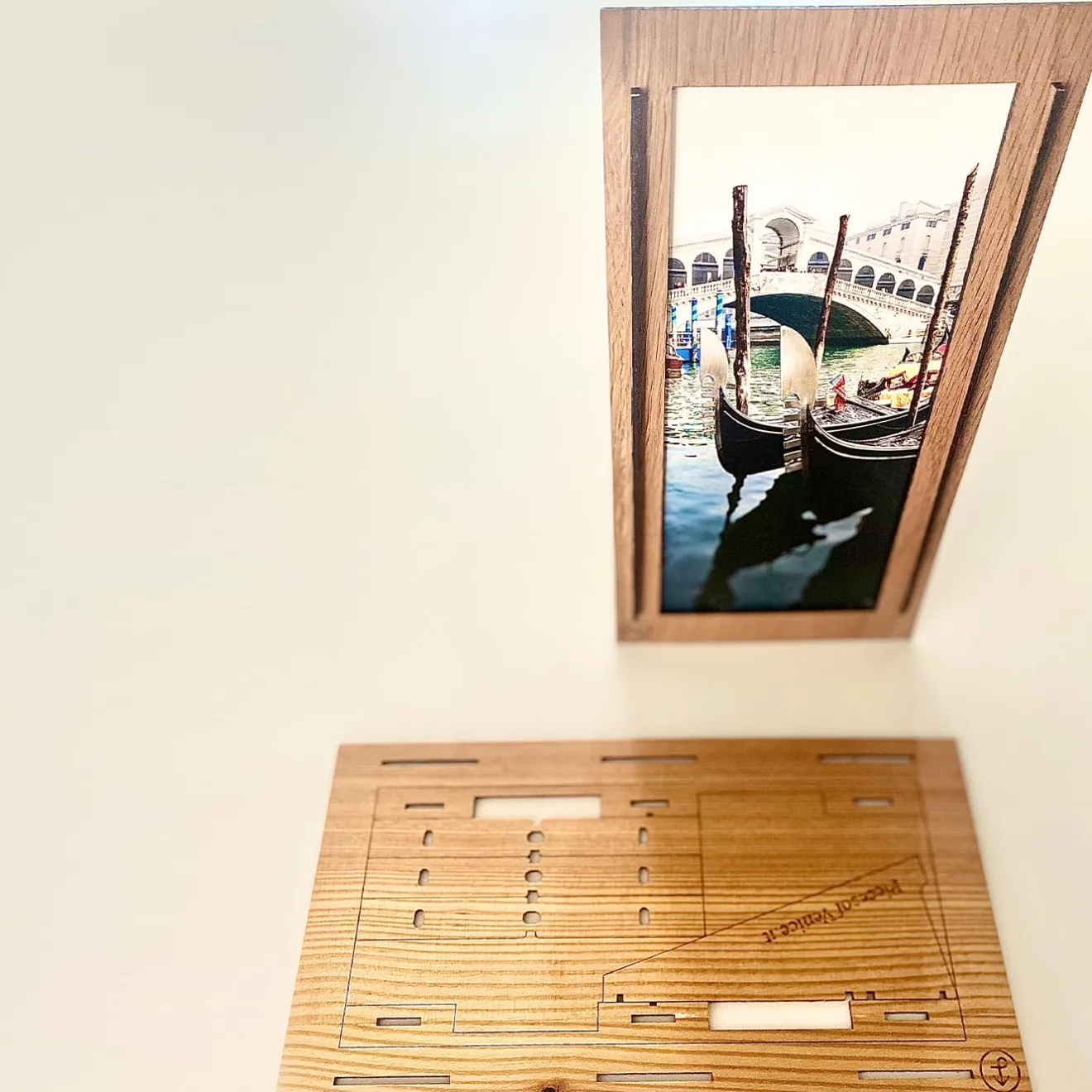 Pieces of Venice Castello 6661/A Set di 2 cornici medie per foto