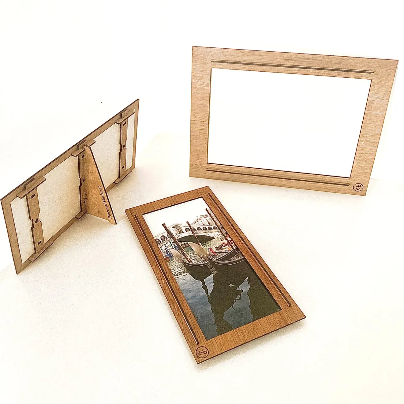 Pieces of Venice Castello 6661/A Set di 2 cornici medie per foto