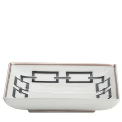 GINORI 1735 Catene Nero Ciotola quadrata