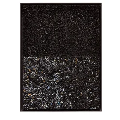 CaCO3 Studio Cattedrale n112 Pannello decorativo in vetro nero