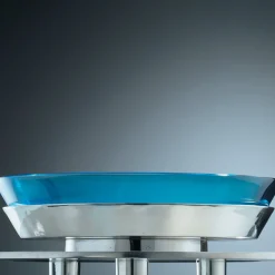 Serafino Zani Centrotavola a tavola rotonda in edizione limitata di Ettore Sottsass