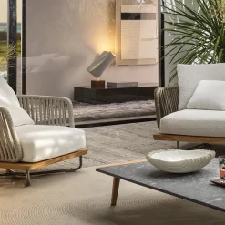 Fos Ceramiche Centrotavola bianco Atollo