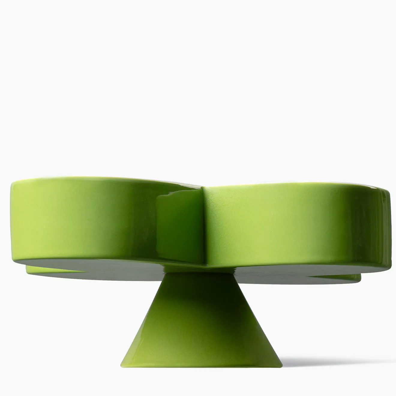 Bitossi Ceramiche Centrotavola Bolo Verde di Karim Rashid