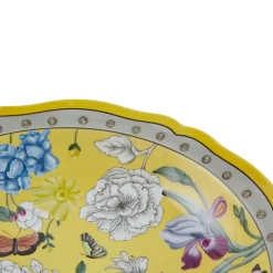 GINORI 1735 Centrotavola giallo del giardino dell'iris