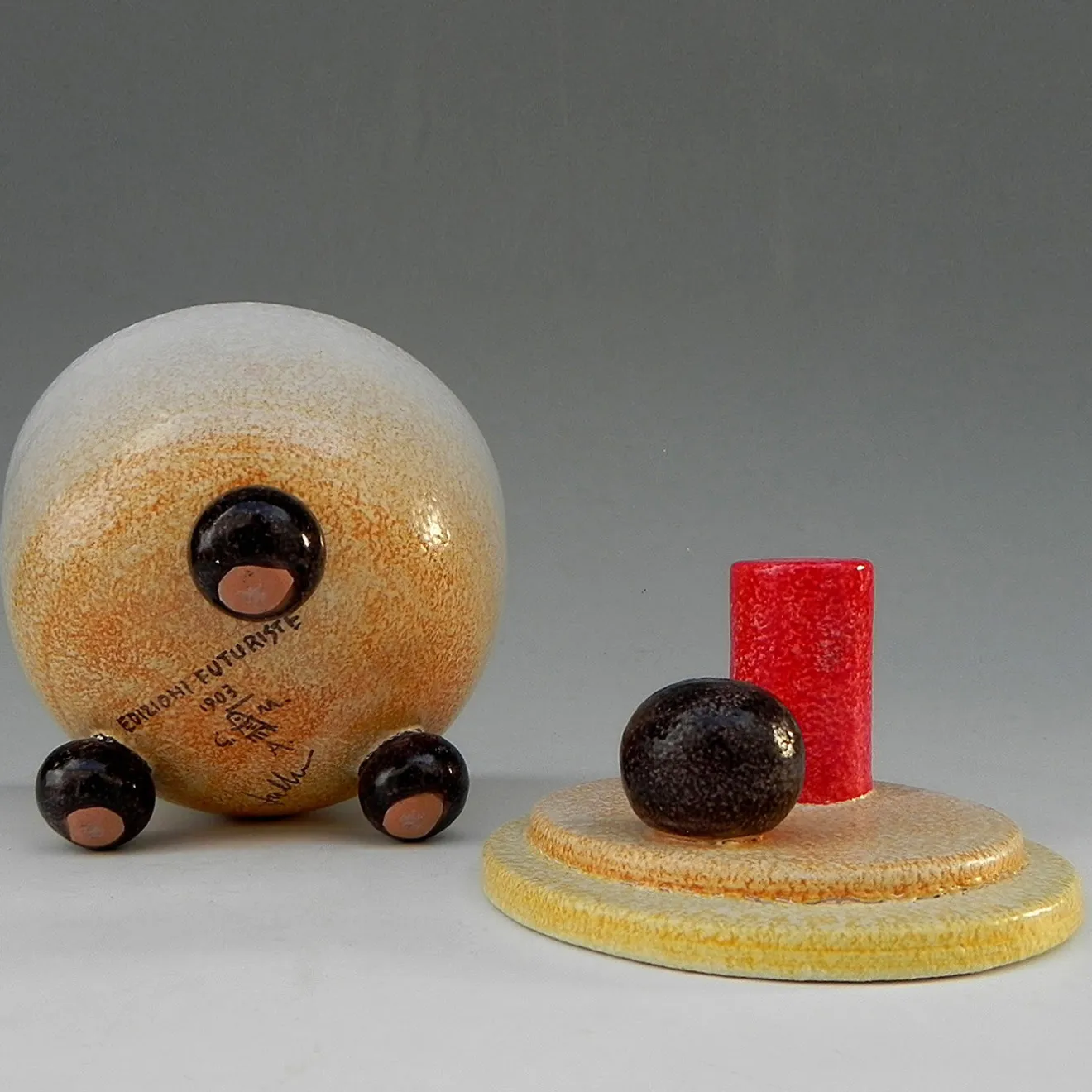 Mazzotti 1903 Centrotavola in ceramica Scatola dell'Allegria