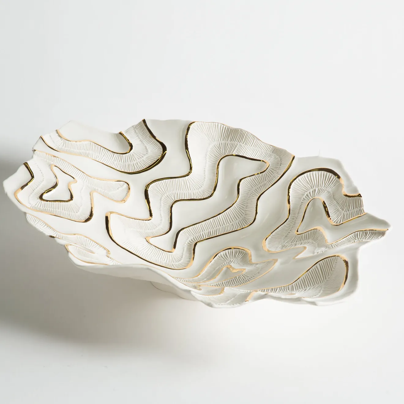 Fos Ceramiche Centrotavola in oro Opensea