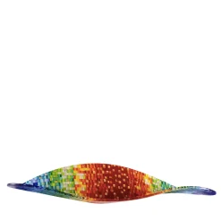 VéVé Glass Centrotavola in vetro di Murano Onda Impression di Andrea Orso