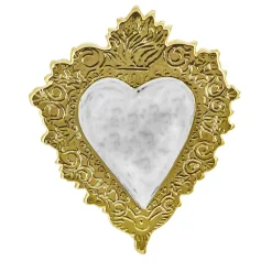 Sitap Carpet Couture Italia Ceramica decorativa Devotion Small White Gold