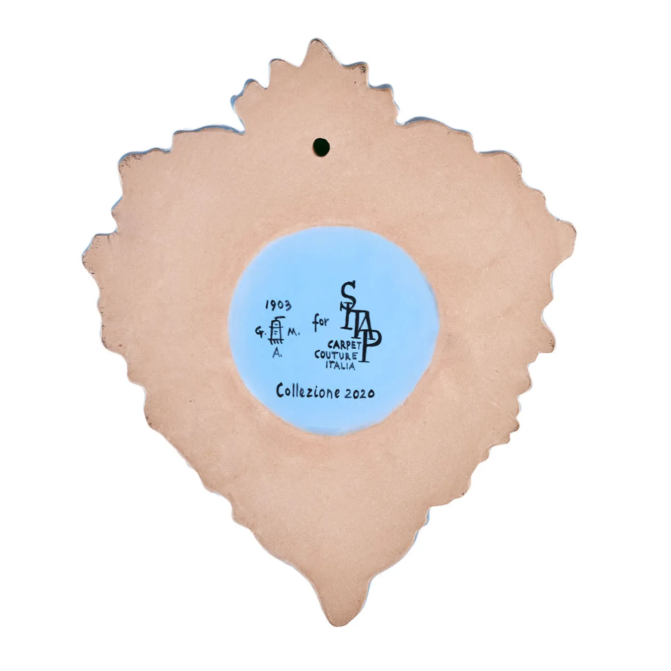 Sitap Carpet Couture Italia Ceramica decorativa Devotion Turchese