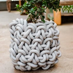 Rosanna Contadini Cestino Colosso Pearl Gray #2 di