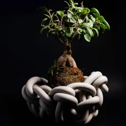 Rosanna Contadini Cestino grigio perla Colosso #1 di