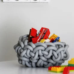 Rosanna Contadini Cestino grigio perla Colosso #1 di