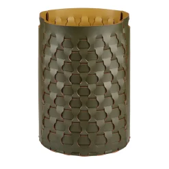 ADJ Style Cestino in pelle Dubai Olive and Mustard