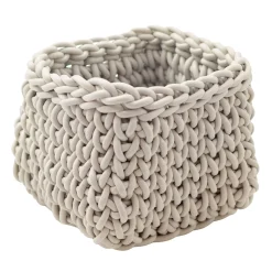 Rosanna Contadini Cestino Quadrato Ecru #2 di