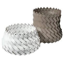 Pinetti Cestino rotondo crema piccolo Almeria