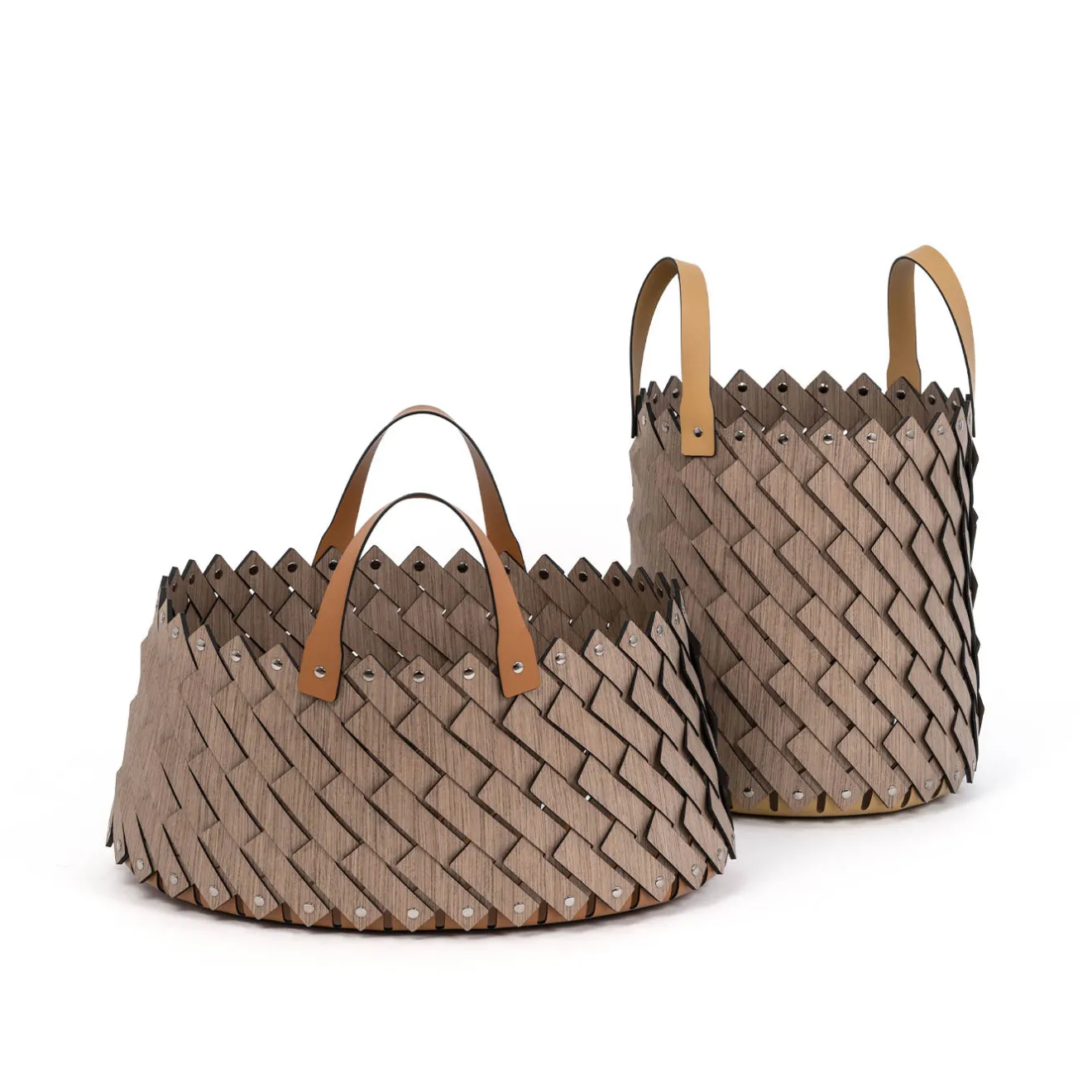 Pinetti Cesto Sestriere medio in legno