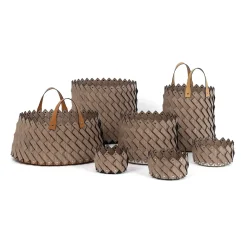 Pinetti Cesto Sestriere medio in legno