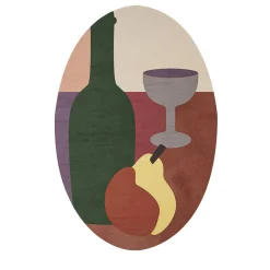 Forma & Cemento Cezanne Pittura ovale in cemento