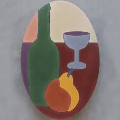 Forma & Cemento Cezanne Pittura ovale in cemento