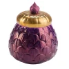 Villari CHARLOTTE PAVONE COPRICANDELA - VIOLA