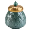 Villari CHARLOTTE PAVONE COPRICANDELA - VERDE