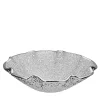 IVV Ciotola Decorativa in Vetro Argento a Scallop Lirica