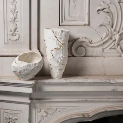 Fos Ceramiche Ciotola decorativa Zefiro Gold Cracks