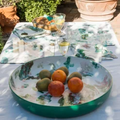 Luisa Longo Ciotola grande da centrotavola in ceramica dipinta a mano Apollo